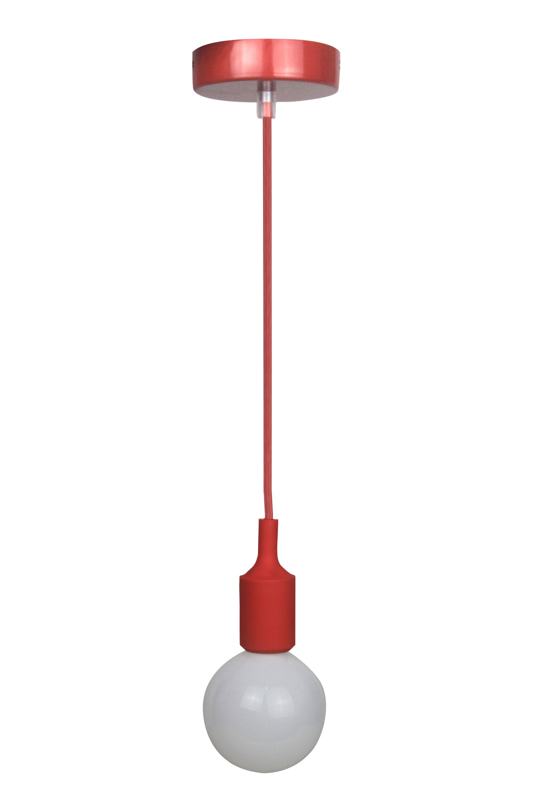 Lamp housing with wire red