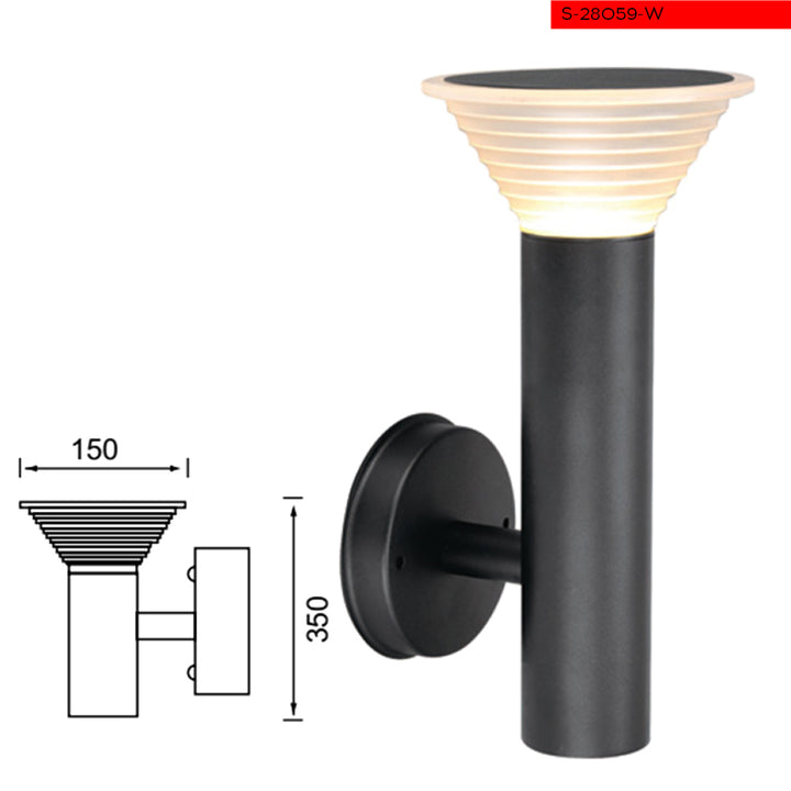 Outdoor wall lamp