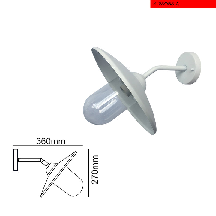 Outdoor wall lamp