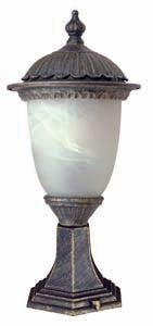 Lighting pole for the garden