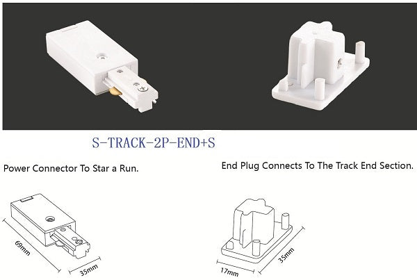 End for track light