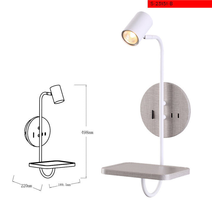 Wall light  white