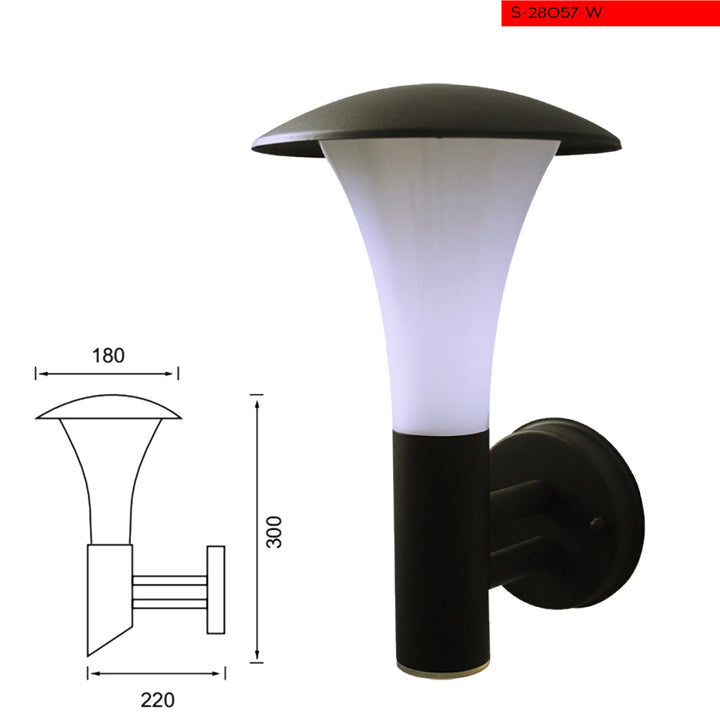 Outdoor wall lamp