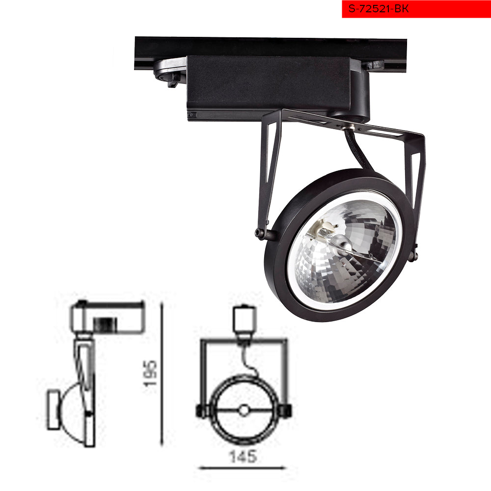 Single-phase track lighting