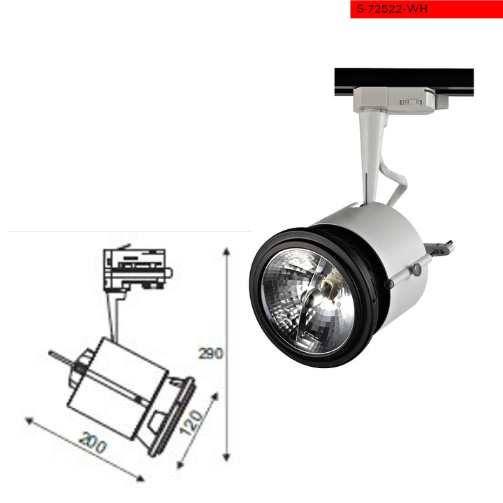 Single-phase track lighting