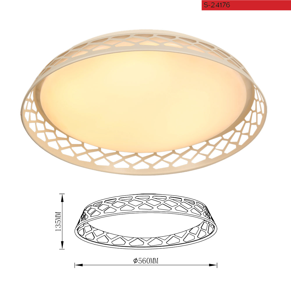 Ceiling mounted lamp