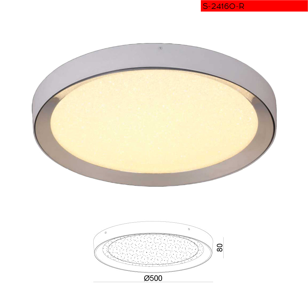 Ceiling mounted lamp 30W 4000K