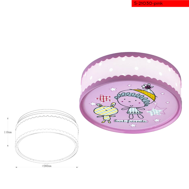 Ceiling mounted lamp
