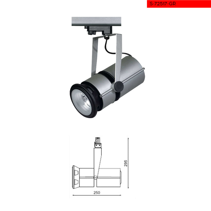 Lighting for a three-phase track