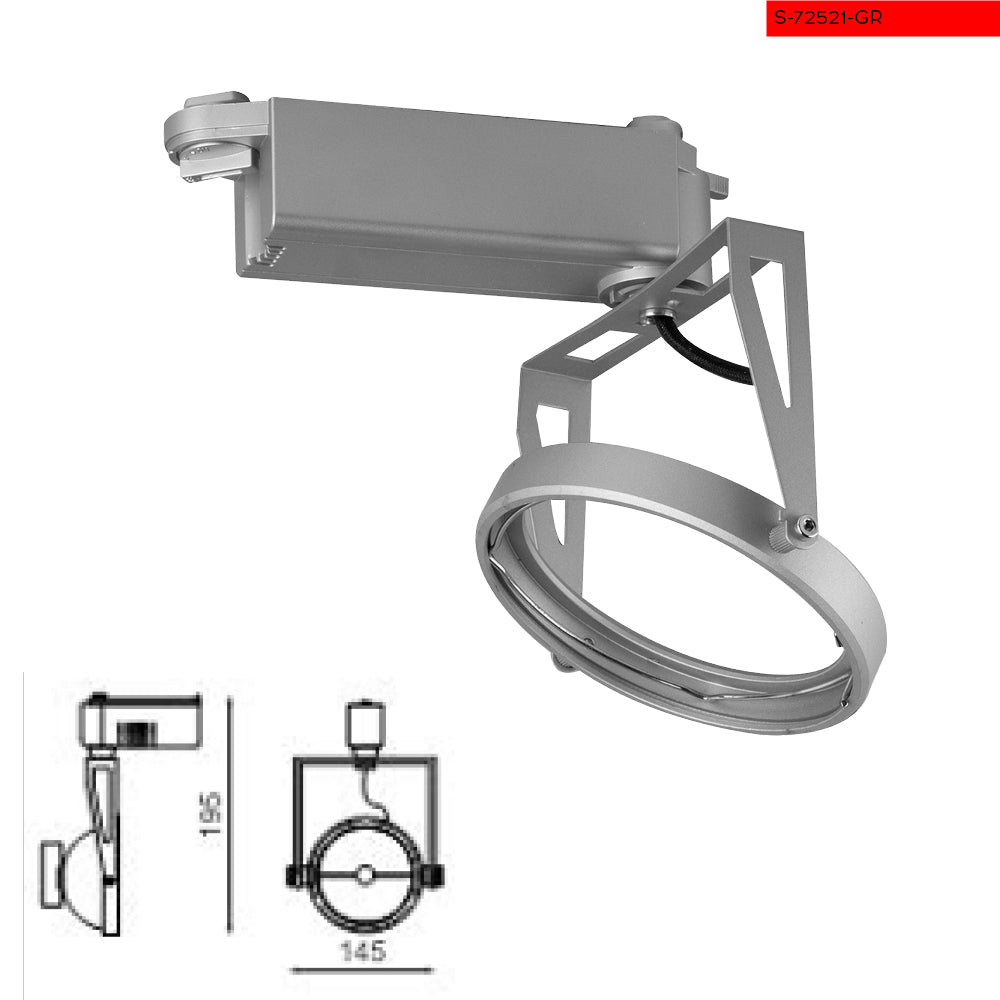 Single-phase track lighting