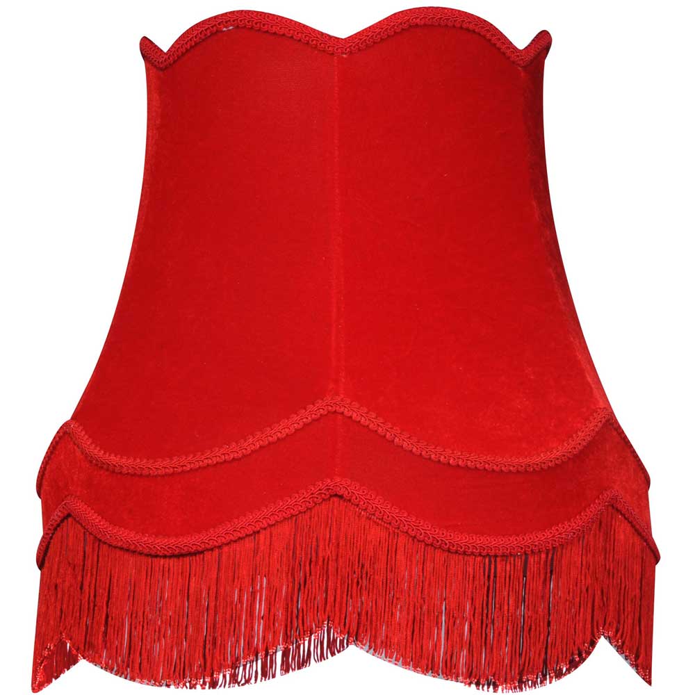 lampshade red