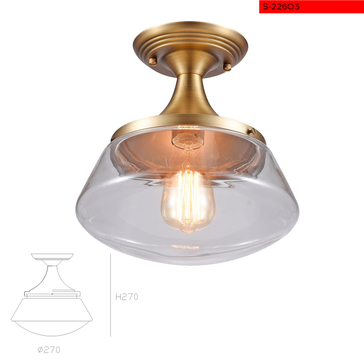 Ceiling mounted lamp