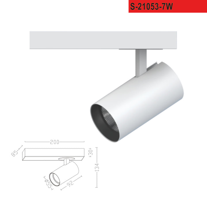 Spot lamp Ceiling-mounted spot 7W 3000K