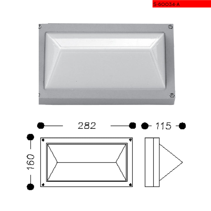 Outdoor wall lamp
