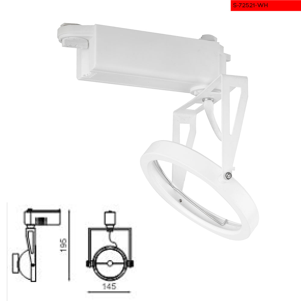 Single-phase track lighting