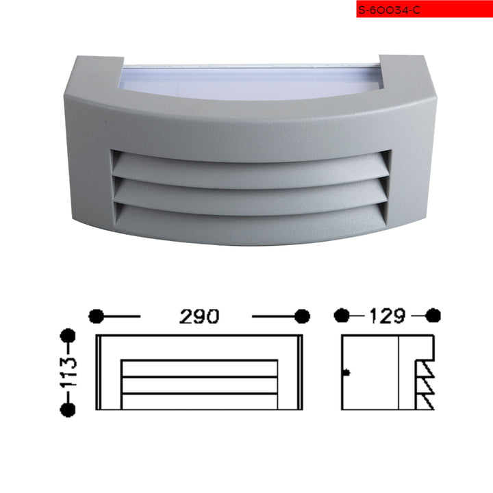 Outdoor wall lamp