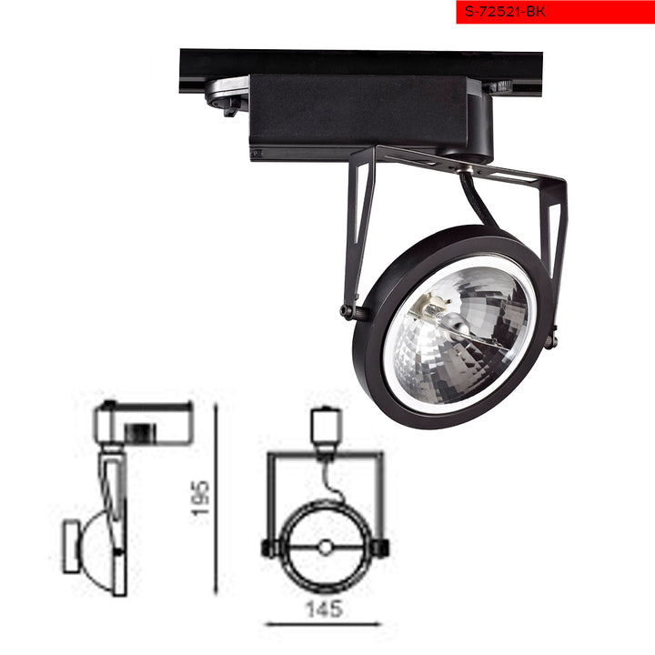 Single-phase track lighting