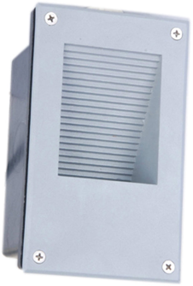 Outdoor recessed wall lamp