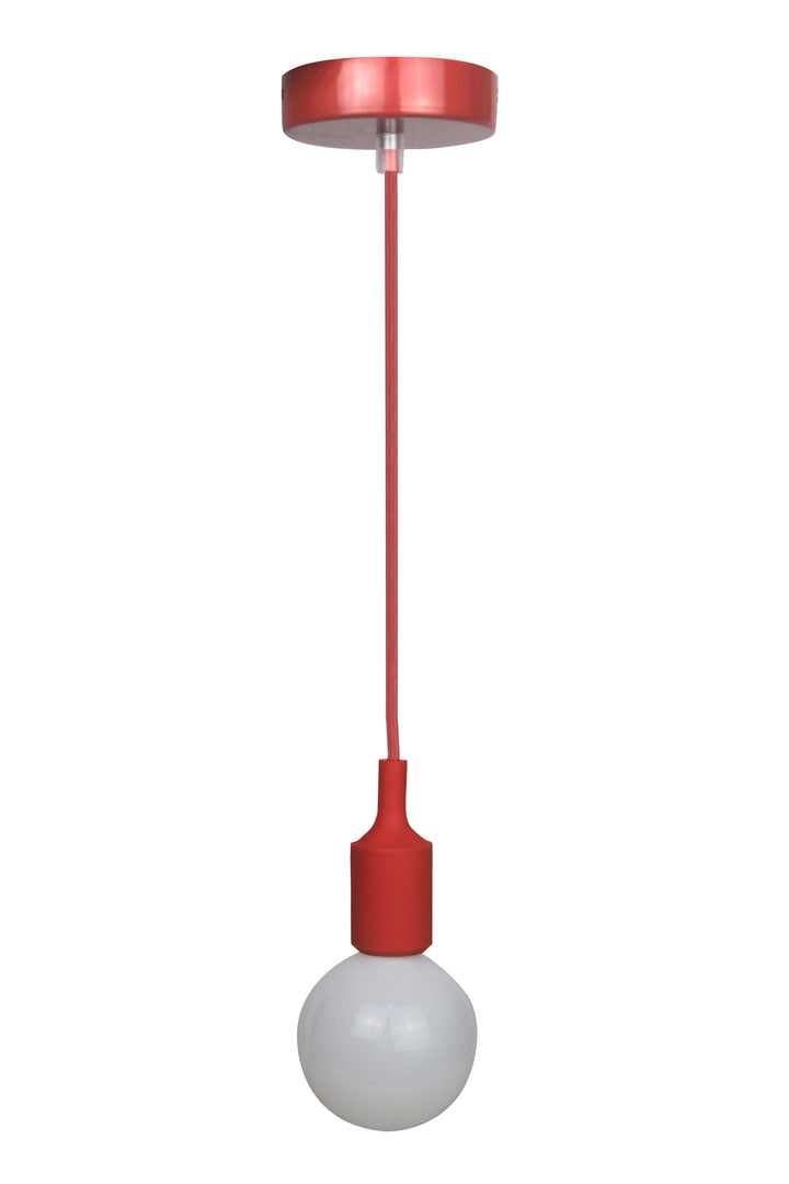 Lamp housing with wire red