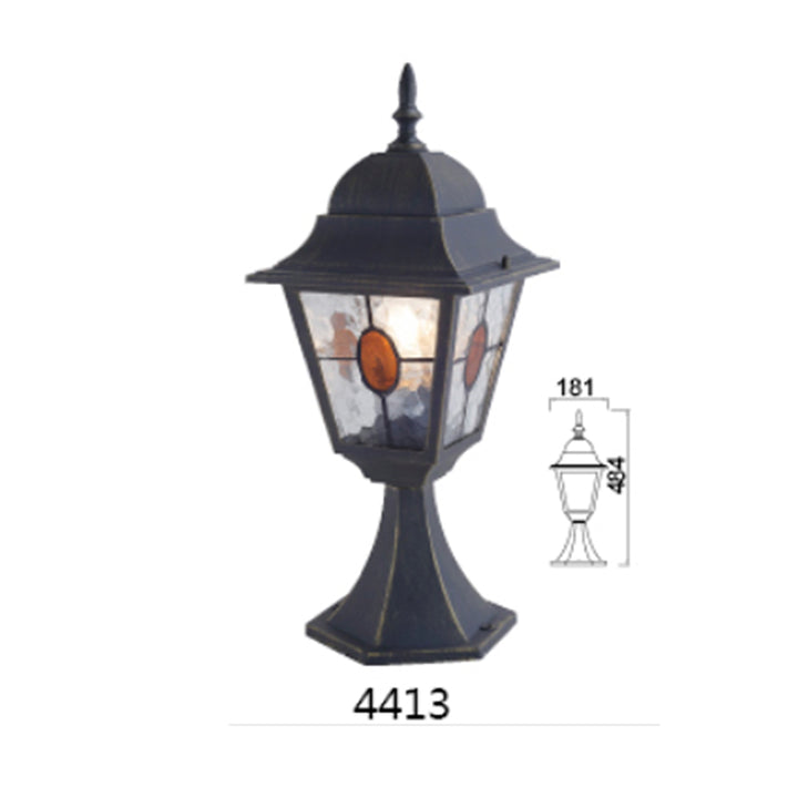 Lighting pole for the garden