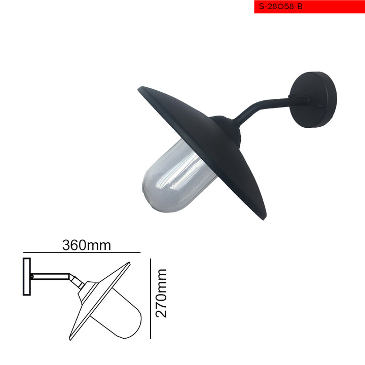 Outdoor wall lamp