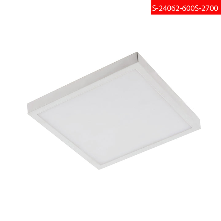 LED panel attached to the ceiling