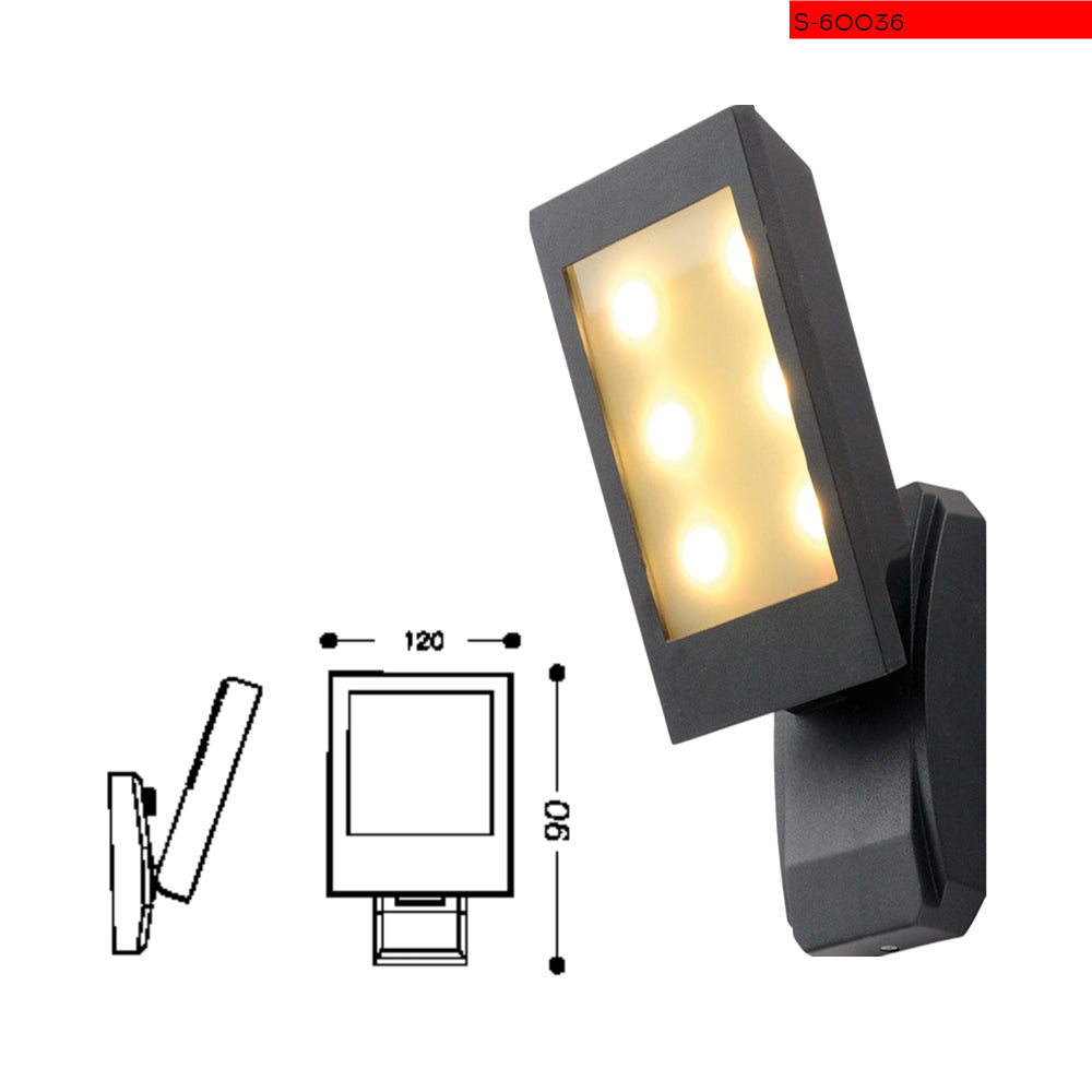 Outdoor wall lamp